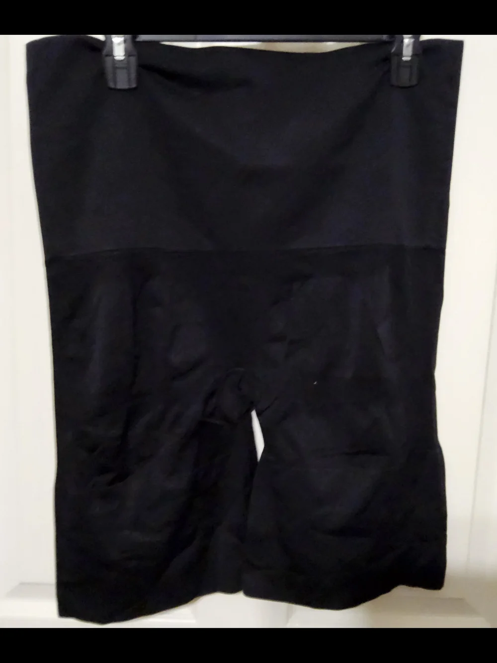 NWT Ashley Stewart Black High Waist Seamless Shaping Long Leg Shaper Shorts - 4X